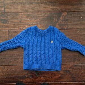 Gap Blue Cable Knit Sweater